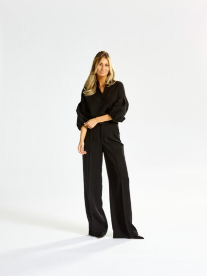 Lalotti- Sas Blouse Zwart