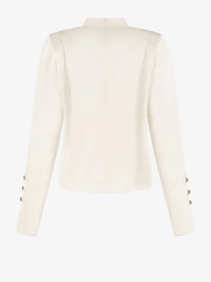 Nikkie Hino Blouse Cream - Afbeelding 2