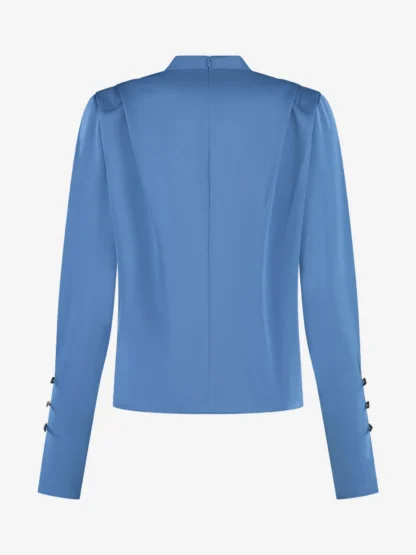 Nikkie Hino Blouse Blauw - Afbeelding 2
