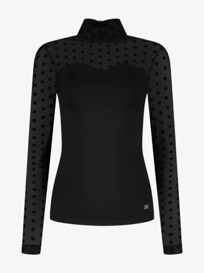 Nikkie Hailin Top Zwart - Afbeelding 2