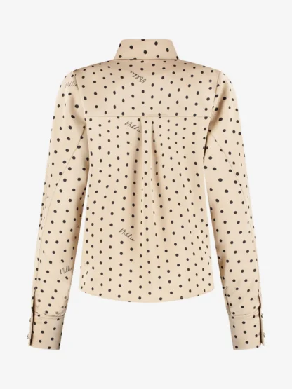 Nikkie X Anna Nooshin Halych Satin Blouse Blonde - Afbeelding 3