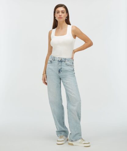 josh v - Dieda Top Off White - Afbeelding 3