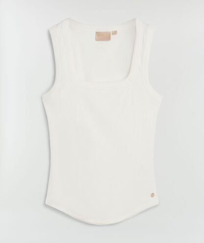 josh v - Dieda Top Off White