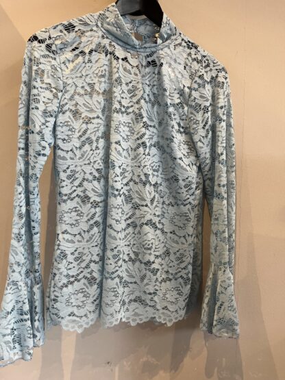 Trust Kanten Top L.Blauw One Size