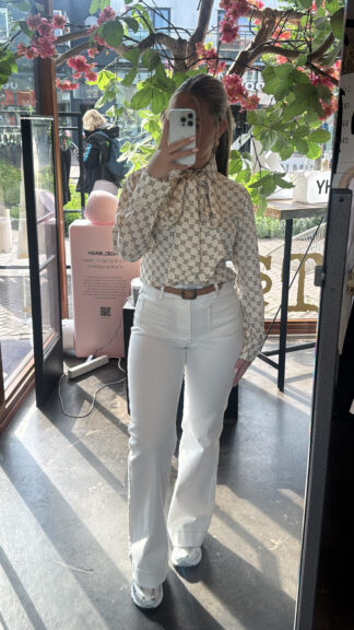 Josh v - Sydney Blouse Ecru Light Mink