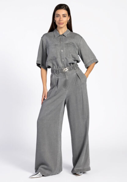 Aaiko- Lotty Broek Grijs - Afbeelding 2