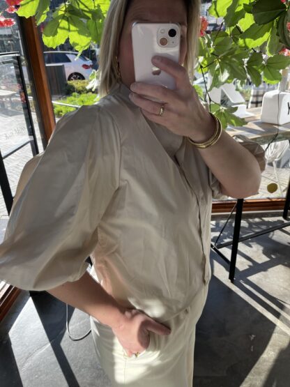Trust Blouse Pofmouw Beige One Size
