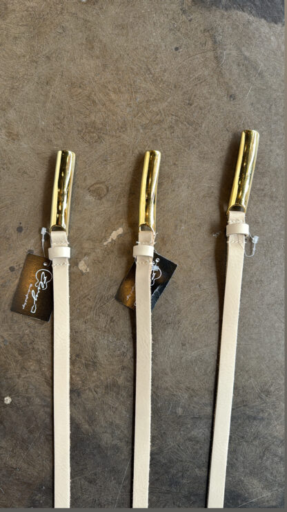 Elvey Riemen - Minnesota Belt Women Ecru/Gold
