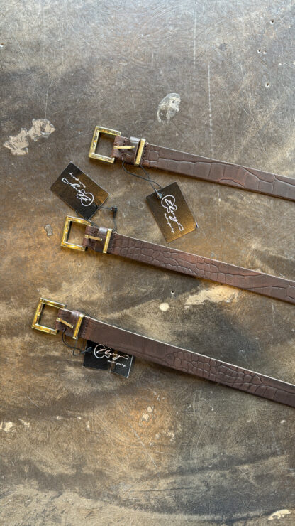 Elvey Riemen  - Crock Belt Women Brown