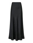 Neo Noir Vickey Maxi Rok Satin Zwart