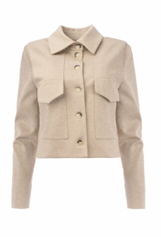 TQ Amsterdam Jacket FleurK Punta Twill Beige
