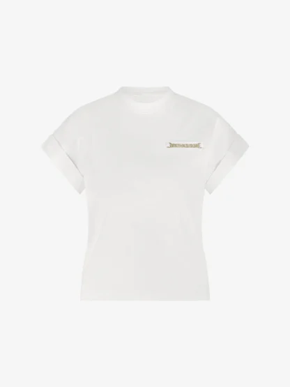 Nikkie N Chain T-Shirt Star White