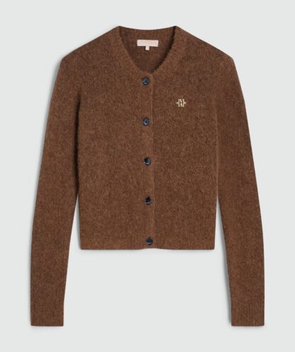 Josh V Pauline Vest Dark Brown