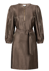 Aaiko Semira Shine Dress Bruin