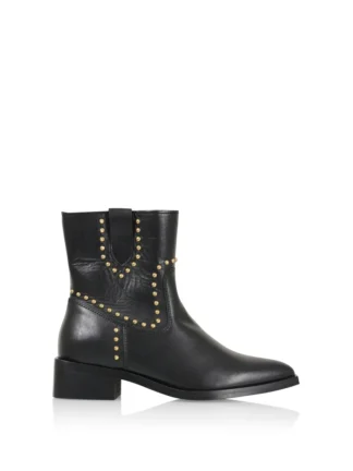 Dwrs Lyne Enkellaarsjes Zwart