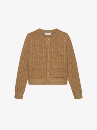 Fifth House Loreline Cardigan Camel/Gold