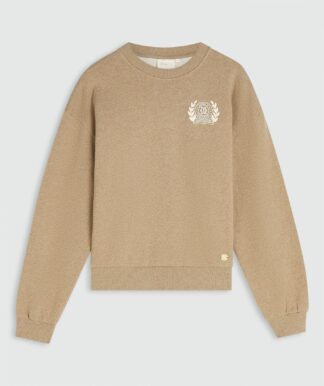 Josh V Naomi Sweater light Khaki Melange