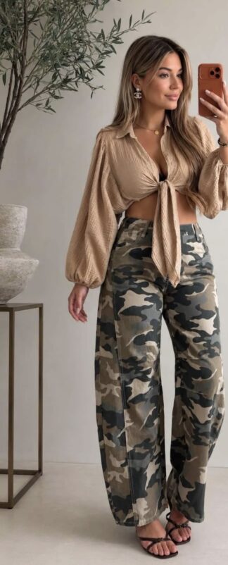 Trust Barrel Jeans Brit Camouflage